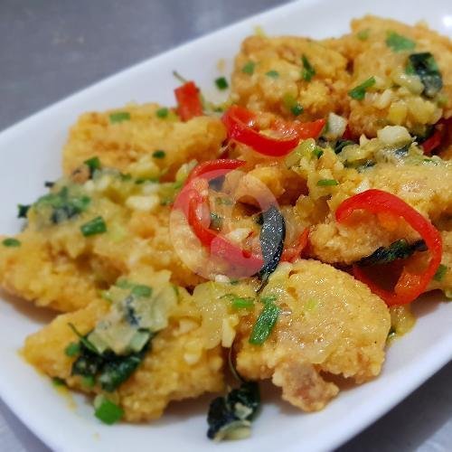 Cumi Mentega menu Warung Andalas, Taman