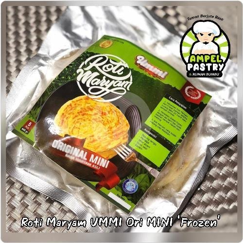 Roti Maryam Ummi Original MINI Frozen / Beku menu Rumah Bumbu Ampel, Ampel