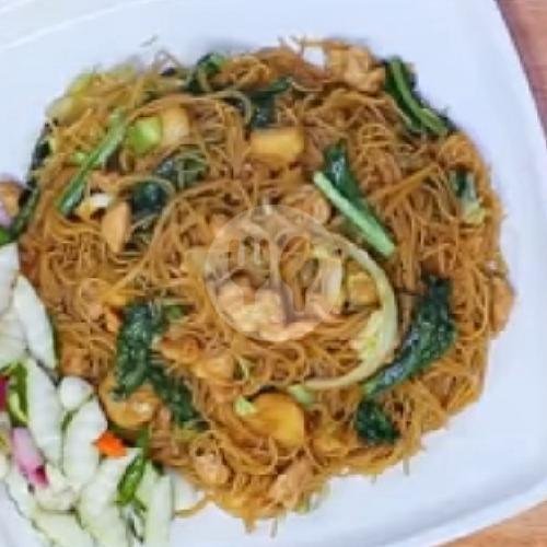 Pangsit Rebus Goreng menu Bakmie Bangka Akhiw Metro Foodcourt, Karang Mulya