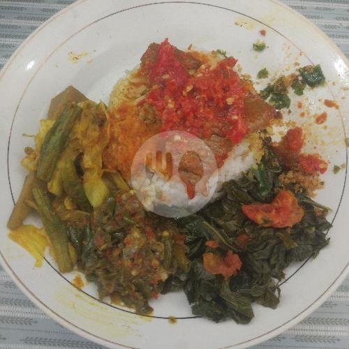 Nasi Paru menu Nasi Padang TALAGO BIRU, Antapani