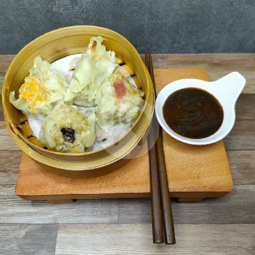 Dimsum With Blackpaper Sauce (Isi 8) menu Dimsum Bunda Abdul Durensawit