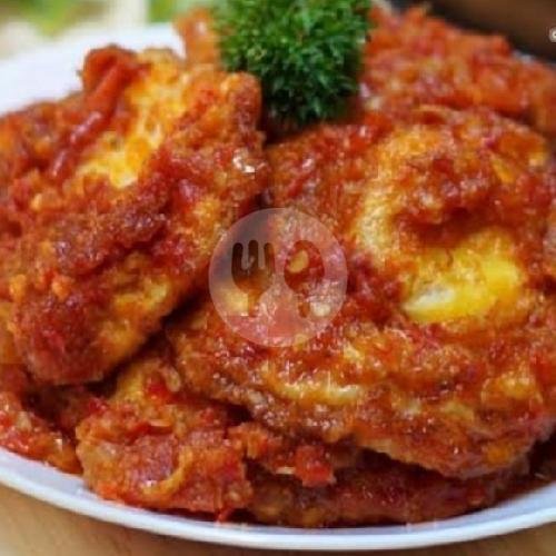 Nasi Telor Dadar Bakso menu Geprek Setan, Sewon