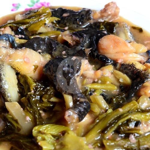 Kodok Batu Cah Sayur Asin menu Asia Chinese Food, Lengkong Besar