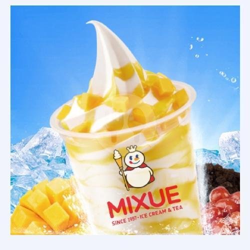 Cookies Sundae menu MIXUE, Rajapolah