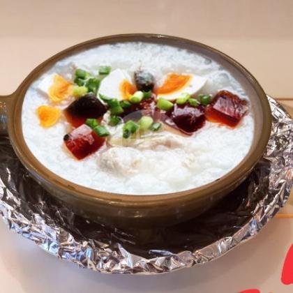 Bubur Daging Babi Jamur menu Bubur Kamseng, Mangga Besar 1