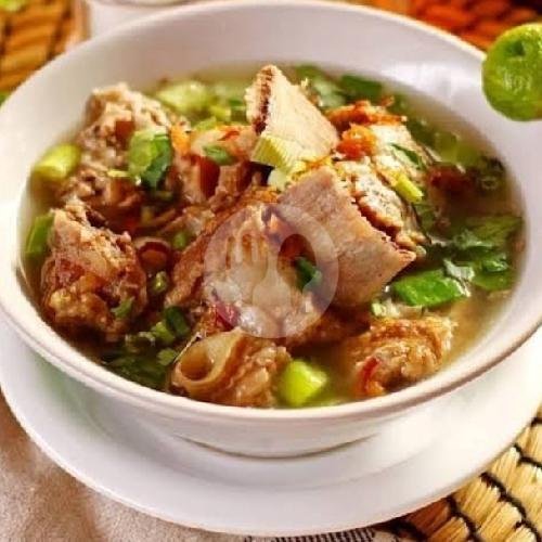 Sop Janda Bening Iga Sapi menu Iga Konro Bakar, Sop Iga Konro, Sop Janda, Dapoer Mamah Al, Kranji
