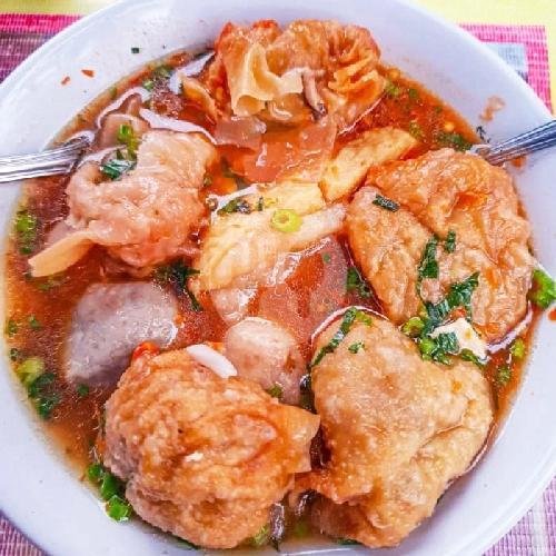 Teh Manis menu Bakso & Mie Ayam Pakde, Bojongloa Kaler