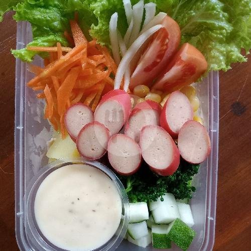 Toping Telur menu Melt Salad, Sukun Raya