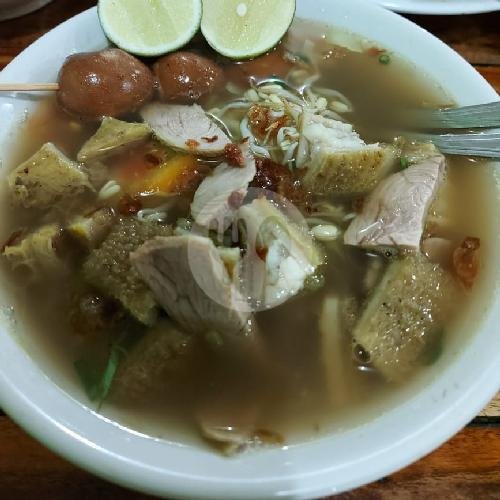Soto Komplit+Nasi menu Soto Dan Sop Hollywood, Nusa Indah