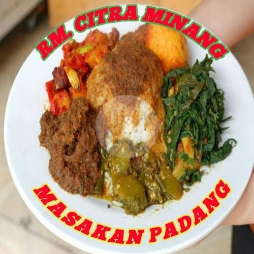Nasi Ikan Tongkol Balado menu Nasi Padang RM Citra Minang, Salemba