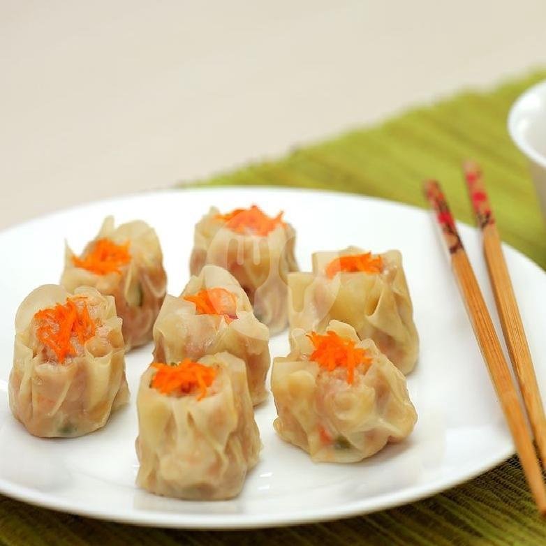 Siomay Udang + Babi (5pcs) menu Nasi Tim Pasar Pagi, Sunter