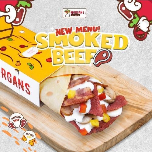 Giant Beef Cheese menu Morgans Kebab Tamsis, Jl. Taman Siswa No. 136