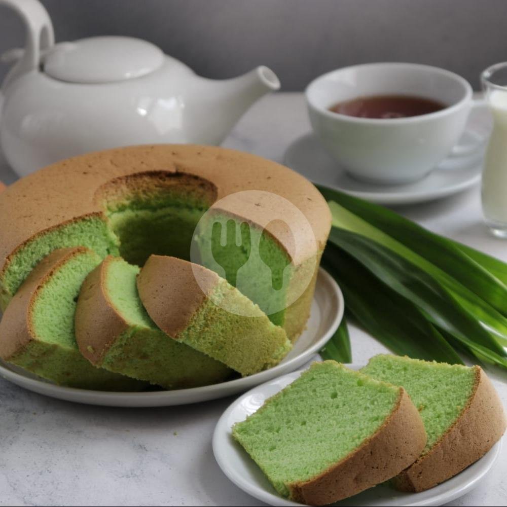 Bolu Pandan menu Bolu Pisang Bu Wita, Antapani