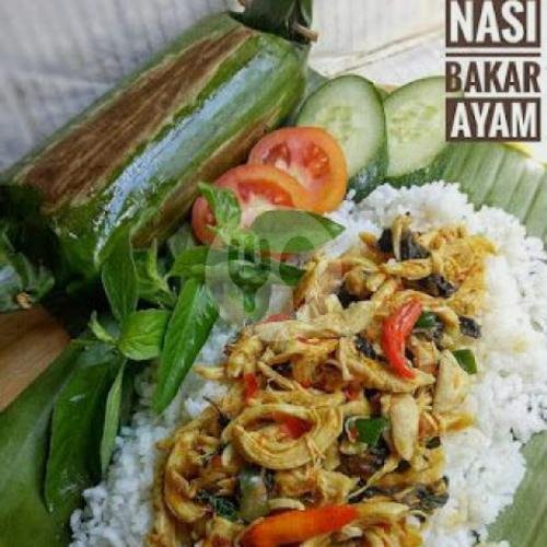 Ayam Opor menu Nasi Bakar Gomber, Tinalan