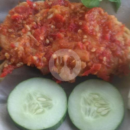 Nasi Paha Bwh Geprek,tahu+Telur Dadar menu Warung Pecel Lele Mas Boy, Banguntapan