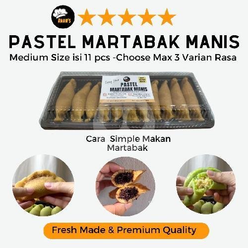 Bola Martabak Pingpong Large / Famiy Packs Isi 24 Bola menu Amaws Martabak Lessfat