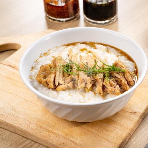 Bubur Telur Kampung menu Bubur dan Kopitiam Bike Story, Ranggamalela
