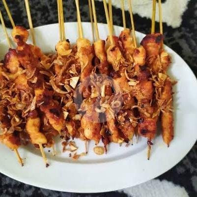10 Tusuk Sate Ayam Asin Pedas Manis menu Sate Ayam Madura 07 Mas Romli, Rancacili