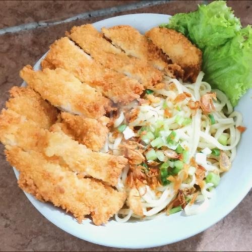 Mie Pangsit menu Pangsit Mie Ayam 18, Karang Empat Besar