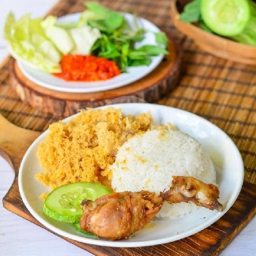 Ayam Geprek Sambel Ijo Tanpa Nasi menu Ayam Goreng Roker, Sulfat