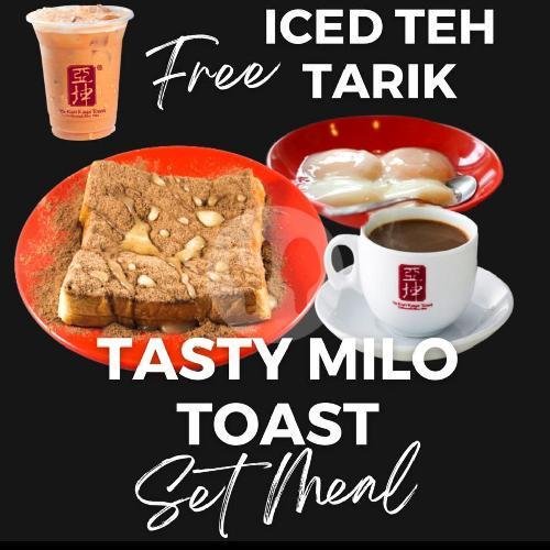 Teh Tarik 1 Liter menu Ya kun Kaya Toast, Hotel Santika Kelapa Gading