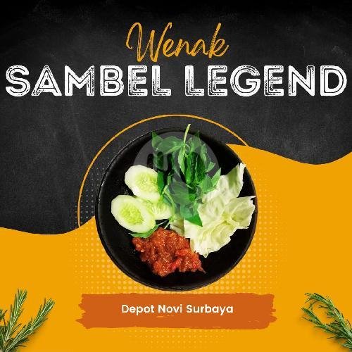 Sambel Joss menu Depot Novi Surabaya