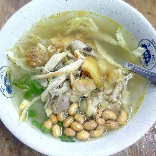Bubur Ayam Kampung 1 Porsi menu Bubur Sop Ayam Kampung Mas Pelet