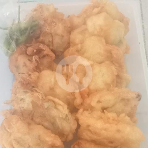 Es Teh menu Bubur Ayam Khas Jakarta Sashi, Jendral Sudirman