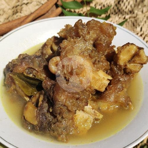 Gule Rongkong menu Sate Kambing JR Jaya Rejeki, Ngaliyan