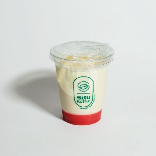Iced Jelly Milky menu Situ Koffie, Flamboyan