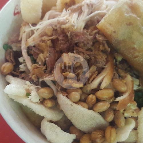 Telur Bacem menu Bubur Ayam Pak Mur, Banyumanik