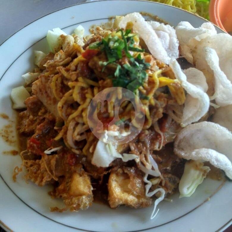 Rujak Cingur + Es Teh menu Warung Makan Pak Kaur, Delanggu