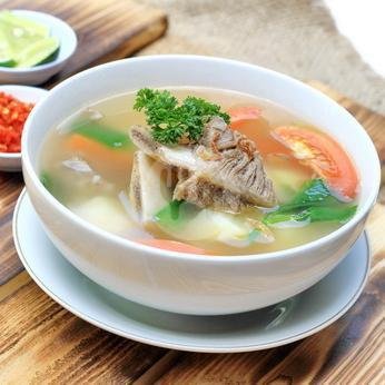 Sup Iga menu Pondok Bakaran Ikan Bakar (Gurame & Hotplate) Giwangan, Imogiri Timur