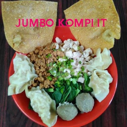 Bakmi Halus Ayam Bakso + Pangsit Rebus menu Bakmi Ksu, Garuda