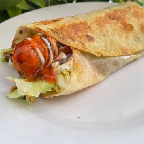 Kebab Gandum Sapi ( Jumbo ) Extra Gandum menu Corner Kebab Lapangan Tembak