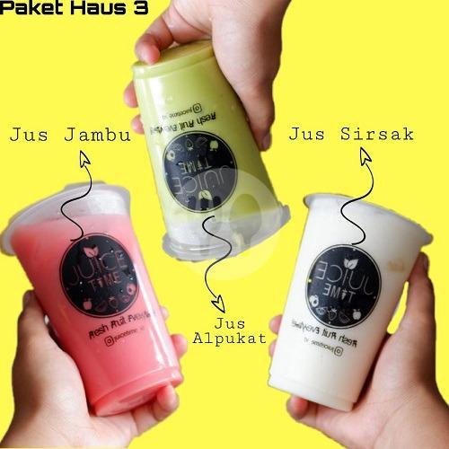 Haus 4 menu Juice Time, Gresik