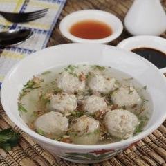 Bakso Urat Komplit Double menu Bakso Oen, Sewon