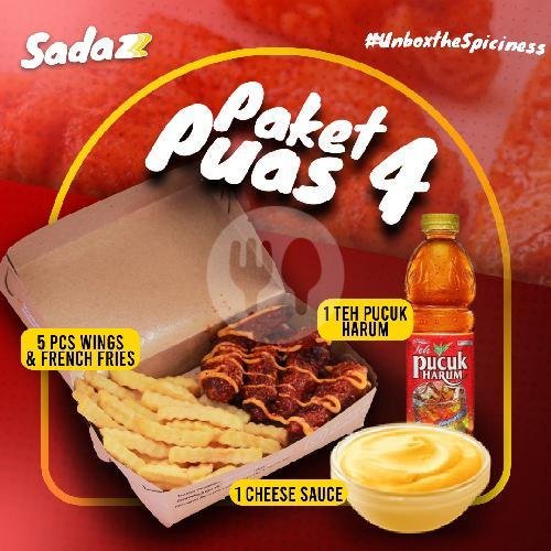 Paket Puas 5 menu Ayam Sadazzz, CIledug