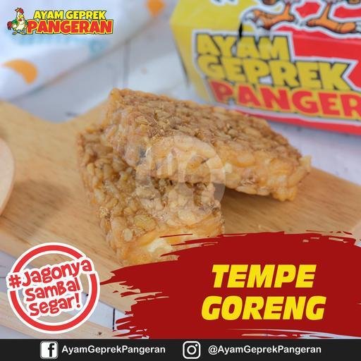 Tempe Goreng menu Bakso Sultan, Lombok