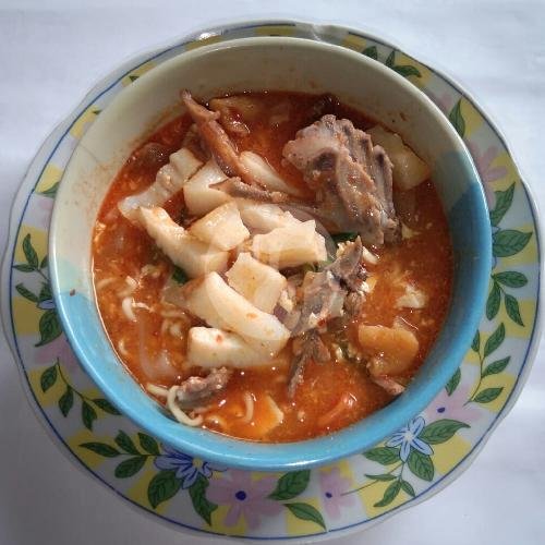 Seblak Campur + Usus menu Seblak Teh Enur, Riung Asih