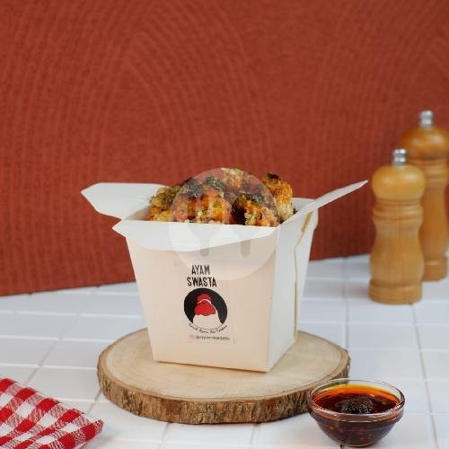 Swasta Box With Ebi Chilli Oil menu Ayam Swasta, Perjuangan