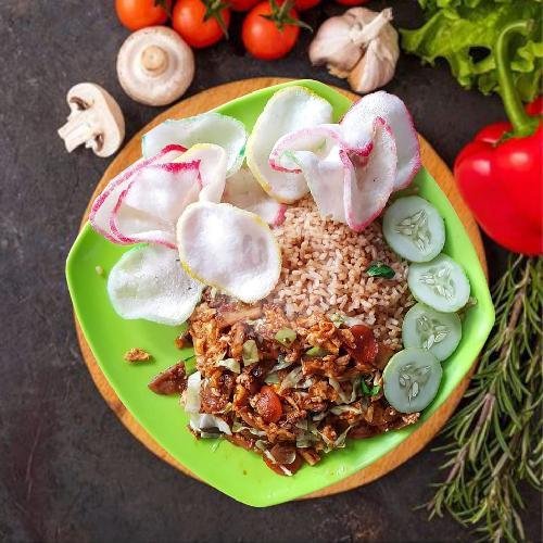 Nasi Goreng Gila Dobel Telor menu Nasi Goreng Gila Shazia 1 (Pusat), Jl Pojok Selatan