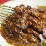 Sate Ayam 5 tusuk + Lontong menu Warung Sate Madura H. Cak Dul