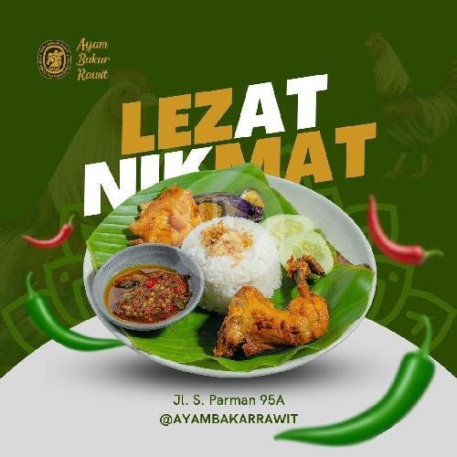 Nasi Ikan Dabu-Dabu menu Ayam Bakar Rawit, Lolong