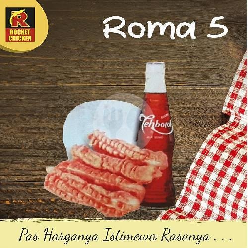 Rocket 10 menu Rocket Chicken, Bandara Solo