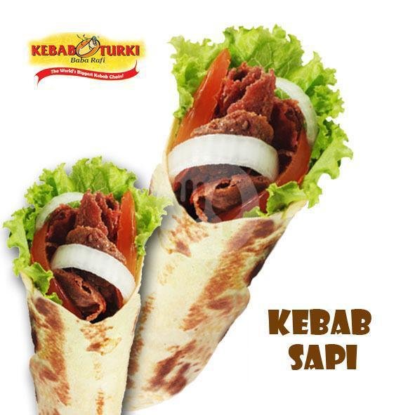 Paket Triple Kebab Black Sapi menu Kebab Turki Baba Rafi, Lippo Plaza Jember