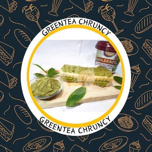 Greentea Crunchy (Large) menu Roti Bakar Kosong 7
