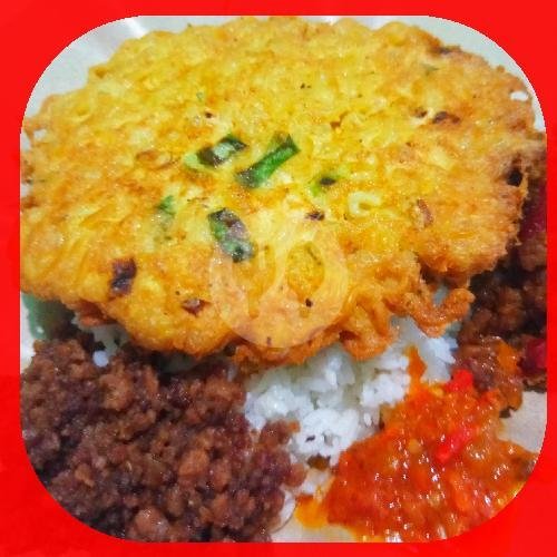 Mie Dok-dok+ Sosis+Bakso menu Warkop Sariwangi