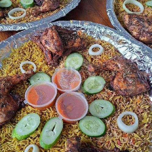 Nasi Ayam Briyani 4 Person menu Abood Kebuli, Mall Asia Plaza