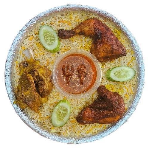 Combo 2 Ayam menu Nasi Kebuli Tarbush, Condet Raya